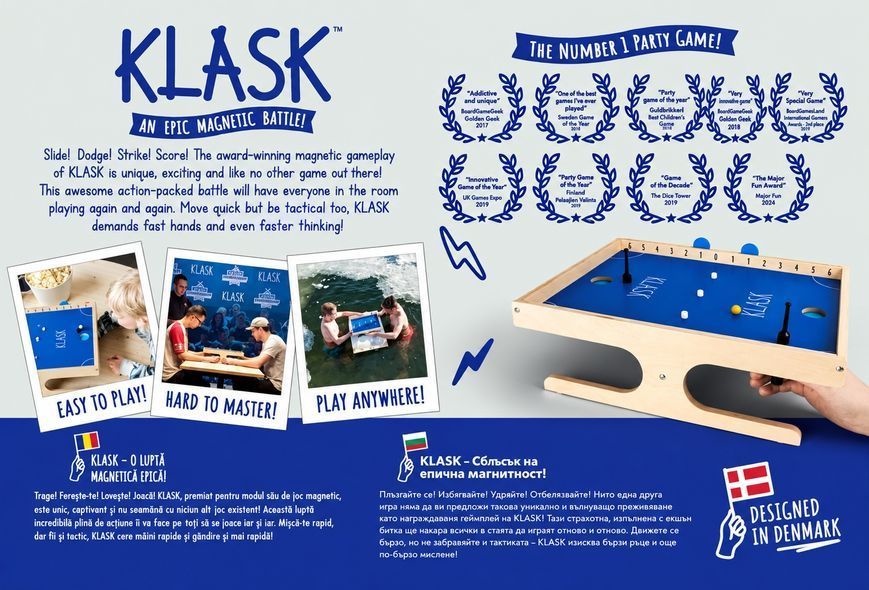 Klask (RO/EN/BG)
