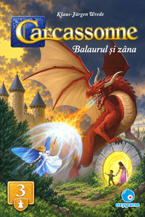 Carcassonne: Balaurul și z&acirc;na (Extensia 3) (Ediția nouă) (RO)