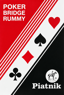 Cărți de joc Poker, Bridge, Rummy - Piatnik