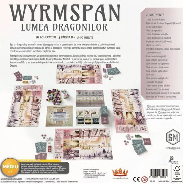 Wyrmspan: Lumea dragonilor (RO)